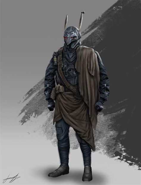 ArtStation - Sci-fi concept art: The Cyborg Desert Soldiers