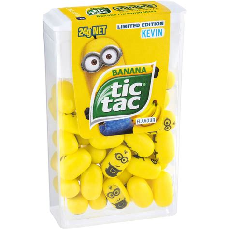 Tic Tac Minion Bananas 24g | Woolworths