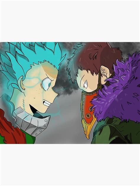 "Deku vs Overhaul" Art Print by tamsinj123 | Redbubble