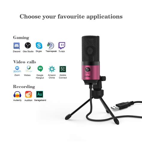 Fifine USB Microphone with Volume Control-669 | FIFINE MICROPHONE