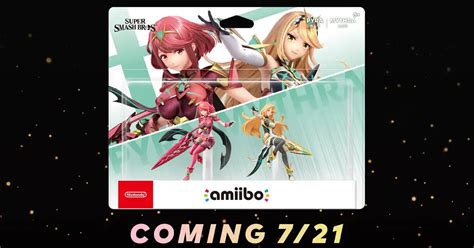 Pyra & Mythra double pack amiibo for Super Smash Bros. Ultimate ...