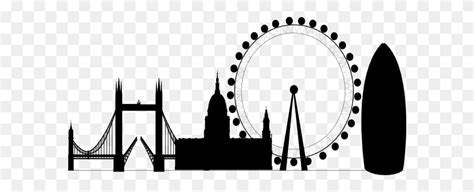 London Skyline Clipart Clip Art - Skyline Clipart - FlyClipart