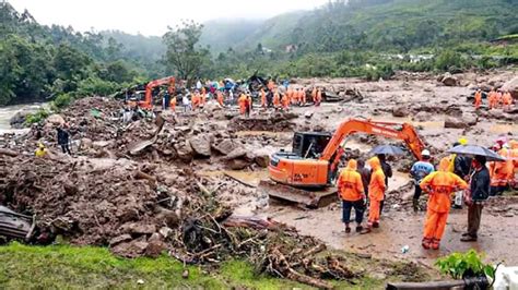 Wayanad Landslide Tragedy In Pics: Death Toll Rises To 60, Rescue Operations Underway | News ...