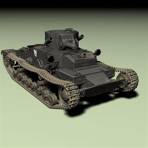 3d model matilda infantry tank