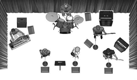 theechampagneband.com - Stage Layout