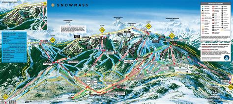 Aspen Piste Map | trails & marked ski runs | SNO