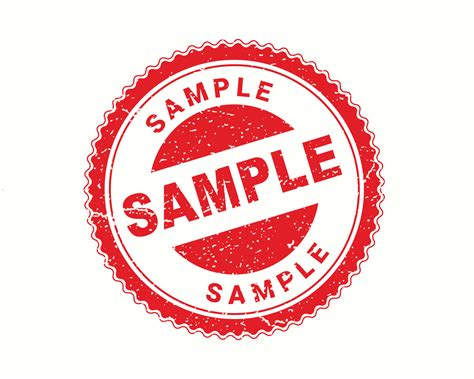 Sample Stamp Vector Art, Icons, and Graphics for Free Download