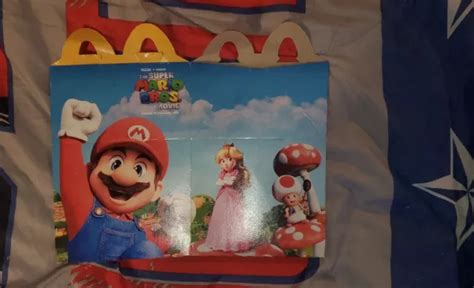 2023 SUPER MARIO Bros Movie McDonald's Happy Meal Box £0.77 - PicClick UK