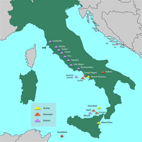 Location of Italian volcanoes | Geografia mondo, Mappe antiche, Mappe