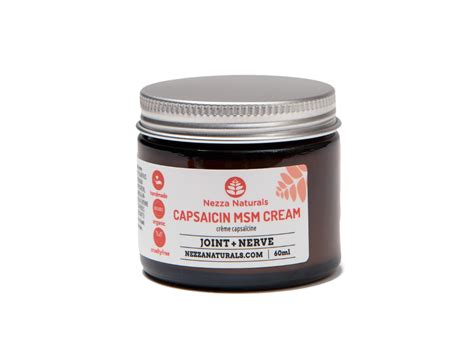 Capsaicin MSM Cream - Nezza Naturals