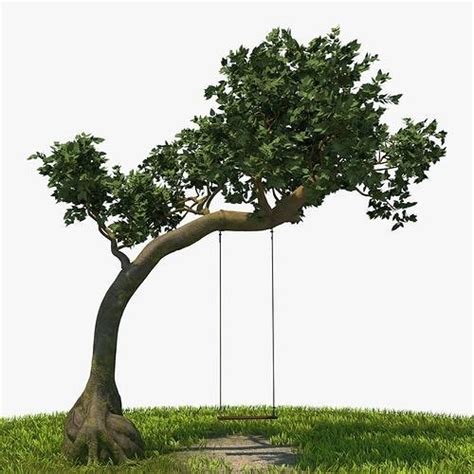 3D model Tree Swing VR / AR / low-poly | CGTrader