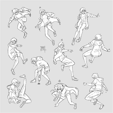 Sketchdump February 2018 [Dynamic poses] by DamaiMikaz on DeviantArt in ...