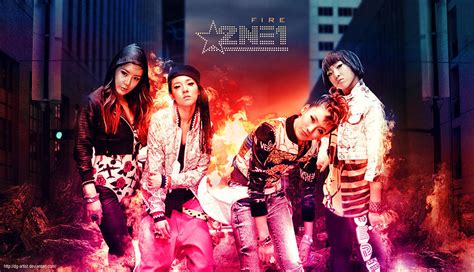 2NE1 - Fire by ryan-mahendra on DeviantArt