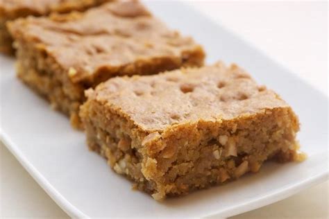 Brown Sugar Cashew Blondies Recipe | Just A Pinch Recipes