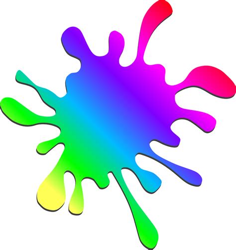 paint-303242_1280 | Rainbow painting, Rainbow colors, Clip art