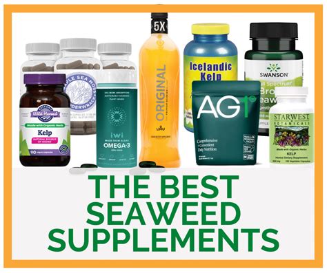 An Ultimate List of Seaweed Supplements (From The Experts)