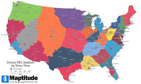 Map Of All Nfl Stadiums - Clemmy Cassandry