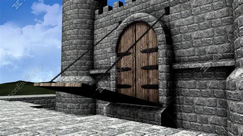 Castle Drawbridge Stock Animation | 2964649