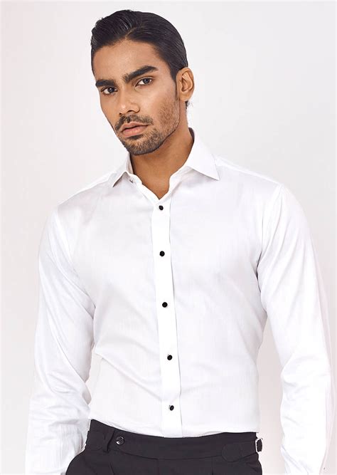 White Tuxedo Shirt - Rulmaker.com