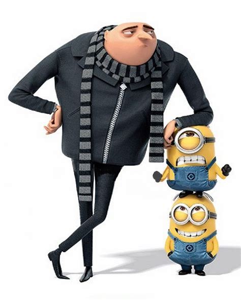 Despicable Me - Felonius Gru (voiced by Steve Carell), often referred to by his surname Gru, was ...