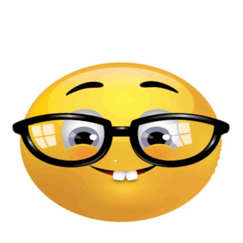 Smiley Face With Nerd Glasses | Free download on ClipArtMag