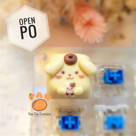 Jual artisan keycaps + pompompurin keycap + Mechanical keyboard + sanrio - Jakarta Barat - paw ...