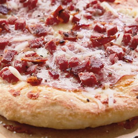 Salami, Sausage & Bacon Grilled Pizza Recipe | Hallmark Ideas & Inspiration