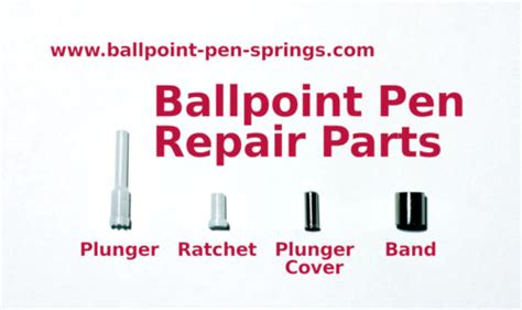 Ballpoint Pen Repair Parts Grab Bag