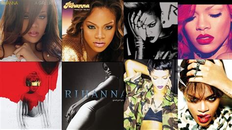 The List of Rihanna Albums in Order of Release - Albums in Order