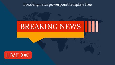 Get this amazing Editable Breaking News PowerPoint Template. Easily editable slide suitable for ...