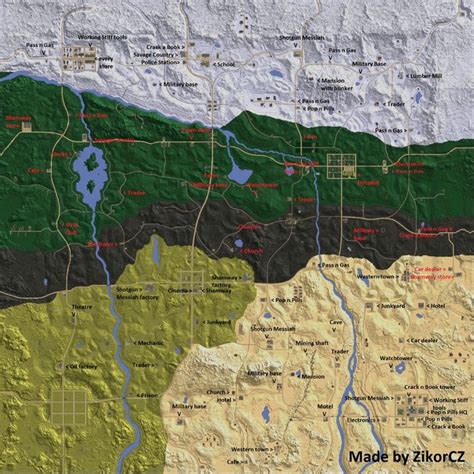 7 Days to Die Navezgane Map