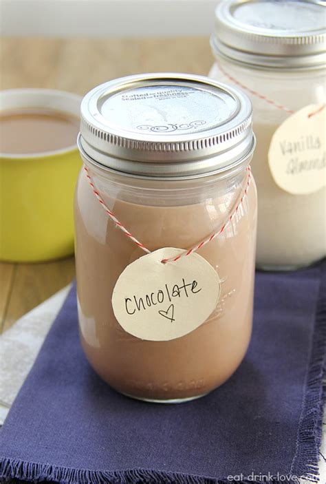 Homemade Coffee Creamer: Vanilla Almond and Chocolate - Eat. Drink. Love.