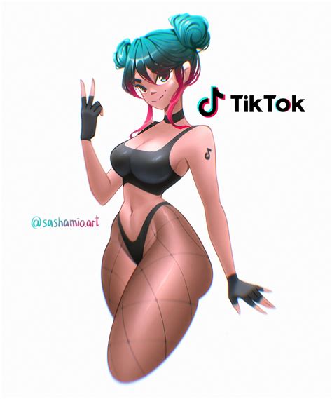 ArtStation - TikTok Girl