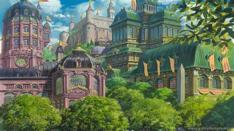 HOWL S MOVING CASTLE WALLPAPER ( Desktop Background