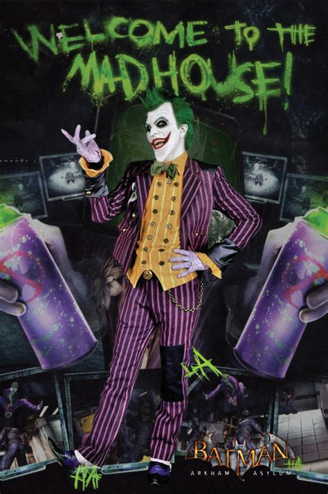 Joker Arkham Asylum Cosplay III by AlexWorks on DeviantArt