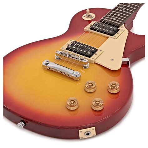 DISC Epiphone Les Paul 100 Electric Guitar, Heritage Cherry Sunburst at Gear4music