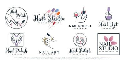 Nail Salon Logo Designs