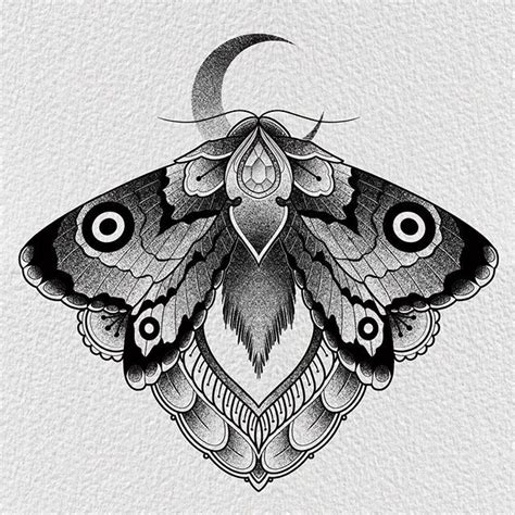 traditional moth tattoo design - Gorgeously Chatroom Picture Show