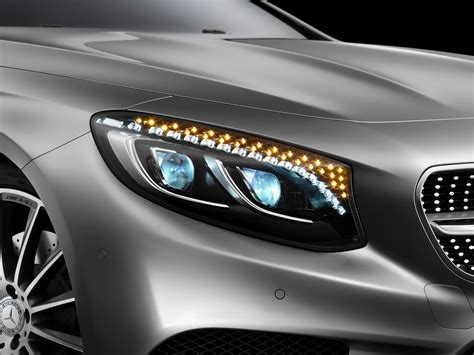 Mercedes S-Class Coupe Headlights Have Swarovski Crystals - Business Insider