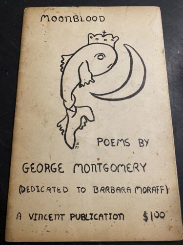 Moonblood Poems by George Montgomery SIGNED 1969 | #4596451481