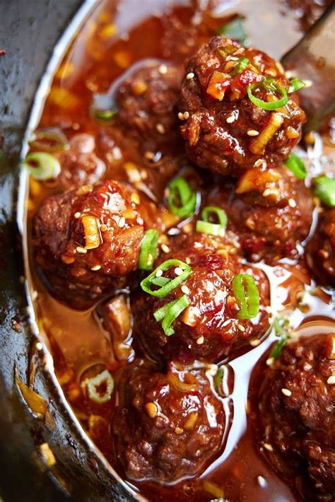 Asian Meatballs Recipe on Yummly. @yummly #recipe | Asian meatball recipe, Quick healthy dinner ...