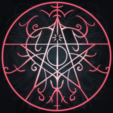 Sigil for protection against all forms of magical attack Commissioned by littlecornercreature ...