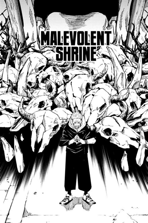 Batch Of Jujutsu Kaisen Manga Panels Sukuna Collection 2020