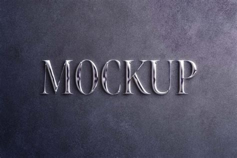 Free Quick Silver Logo Mockup | Mockuptree