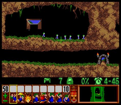 Lemmings (1991) by Sunsoft SNES game