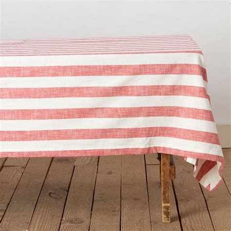 TABLECLOTH | Striped tablecloths, Table cloth, Home decor