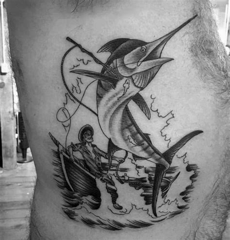 60 Marlin Tattoo Designs for Men