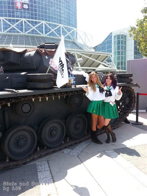 Girls und Panzer Cosplay : All Team - MyAnimeGirls 2014