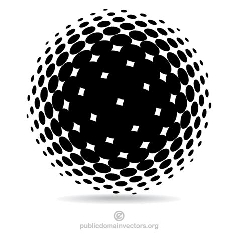 Halftone Circle Vector | Download Free Vector Art | Free-Vectors