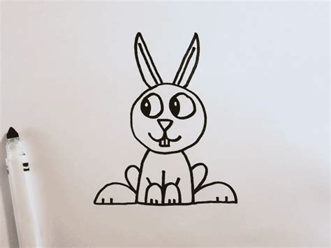 How To Draw A Cartoon Bunny - Cousinyou14